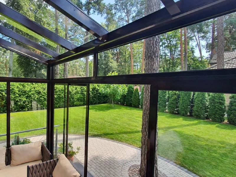 glass conservatory
